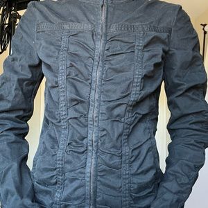 Mango small ruched jacket